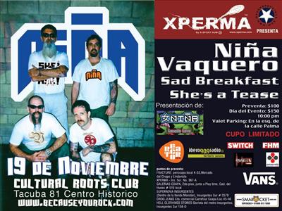 Presentación Oficial del Disco de NiñaLaredo Love, 